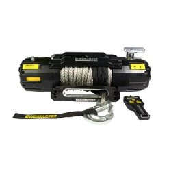 Winch, Bushranger REVO, 10000LBS, SYNTHETIC Rope Jeep Grand Cherokee WJ (1998-2004)