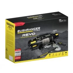 Winch, Bushranger REVO, 10000LBS, SYNTHETIC Rope Jeep Grand Cherokee WJ (1998-2004)