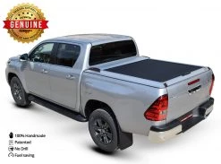 Tessera4x4 Roller Lid Shutter, Silver (Standard), Toyota Hilux 2016+