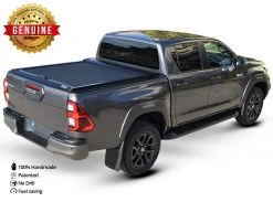 Tessera4x4 Roller Lid Shutter In Black Matt (PAINT-006), Toyota Hilux (Revo) 2016+